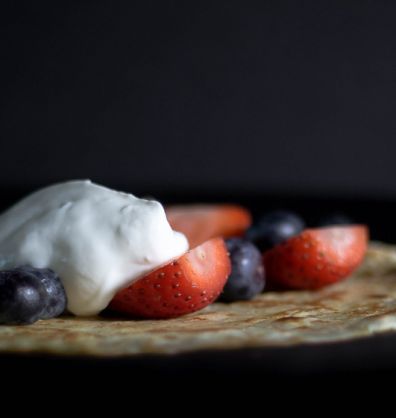 Berry and Yoghurt Pancakes desktop