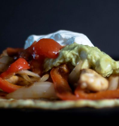 Chicken Fajita Pancakes desktop