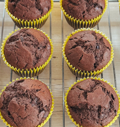 Chocolate & Banana Muffins