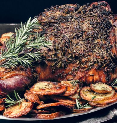 Roast leg of lamb desktop