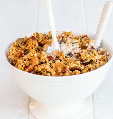 healthy seed and nut granola desktop