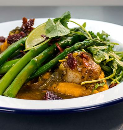 Caribbean Scallop Curry desktop