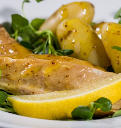 Honey and Mustard Mackerel desktop