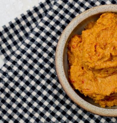 red pepper hummus desktop banner