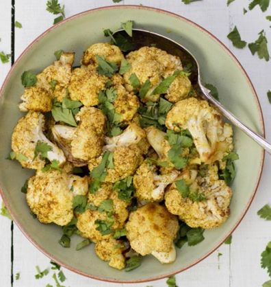 roasted spiced cauliflower