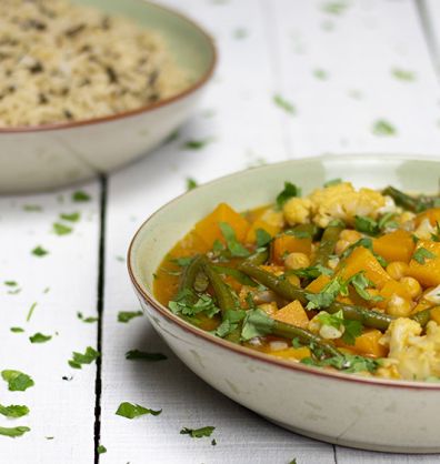 vegan butternut curry