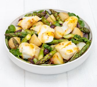 smoked haddock salad featured