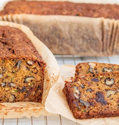 courgette loaf cake desktop