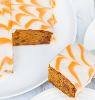 Pumpkin Cake Recipe made with Mellow Yellow Rapeseed Oil