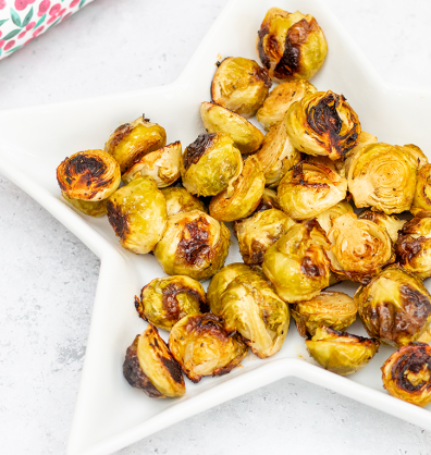 Mellow Yellow Balsamic Roasted Brussel Sprouts