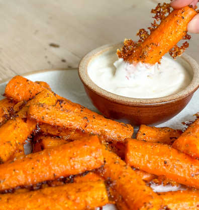 crispy roasted parmesan carrots recipe