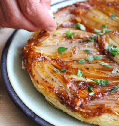 French Onion Soup Tarte Tatin