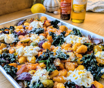 Crispy Gnocchi Winter Veg Tray Bake