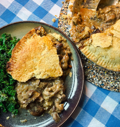 Mushroom & Stilton Pie