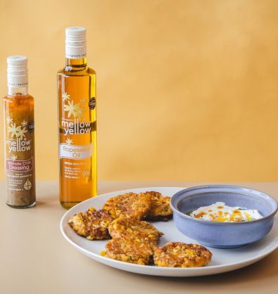 Courgette & Corn Fritters