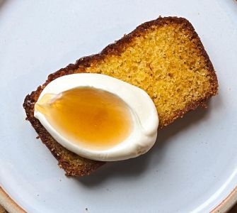 Saffron, Honey & Polenta Loaf
