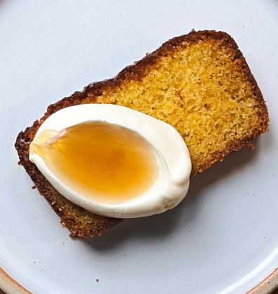 Saffron, Honey & Polenta Loaf