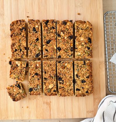 Nutty granola bars