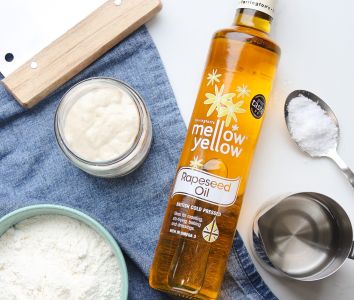 Mellow Yellow rapeseed oil for bread making