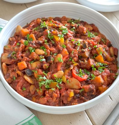 One pan chorizo & butterbean Stew