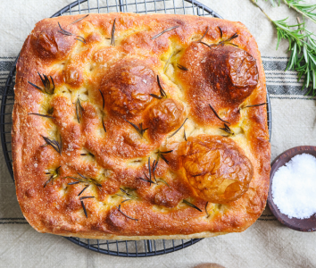 Sea Salt & Rosemary focaccia