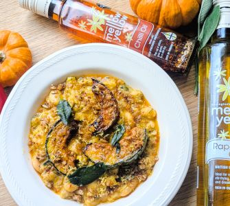 Spicy Pumpkin & Sausage Beanotto