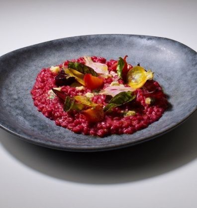 Adam Gray's Beetroot Spelt Risotto