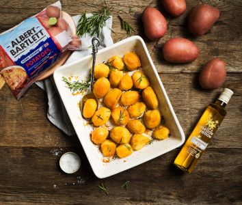 Crispy roast potatoes