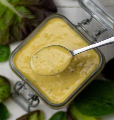Homemade Caesar dressing