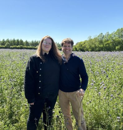 Duncan Farrington and Holly from Young's Pubs