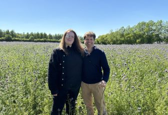 Duncan Farrington and Holly from Young's Pubs