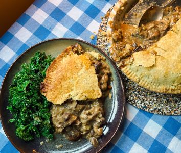 Mushroom & Stilton Pie