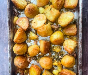 Roast potatoes