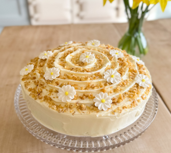 Carrot & banana cake