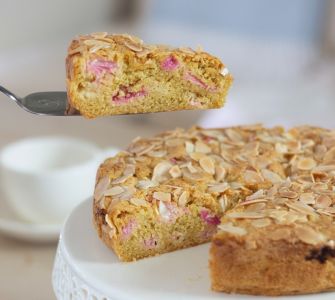 Rhubarb Cake