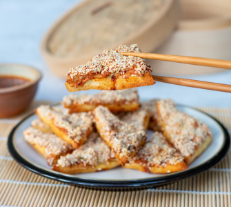 Air fryer prawn toast