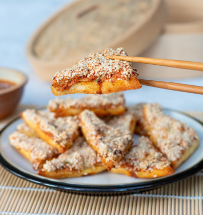 Air fryer prawn toast