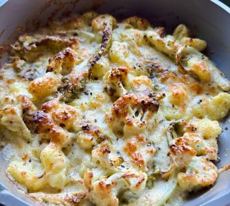 Cauliflower cheese gnocchi